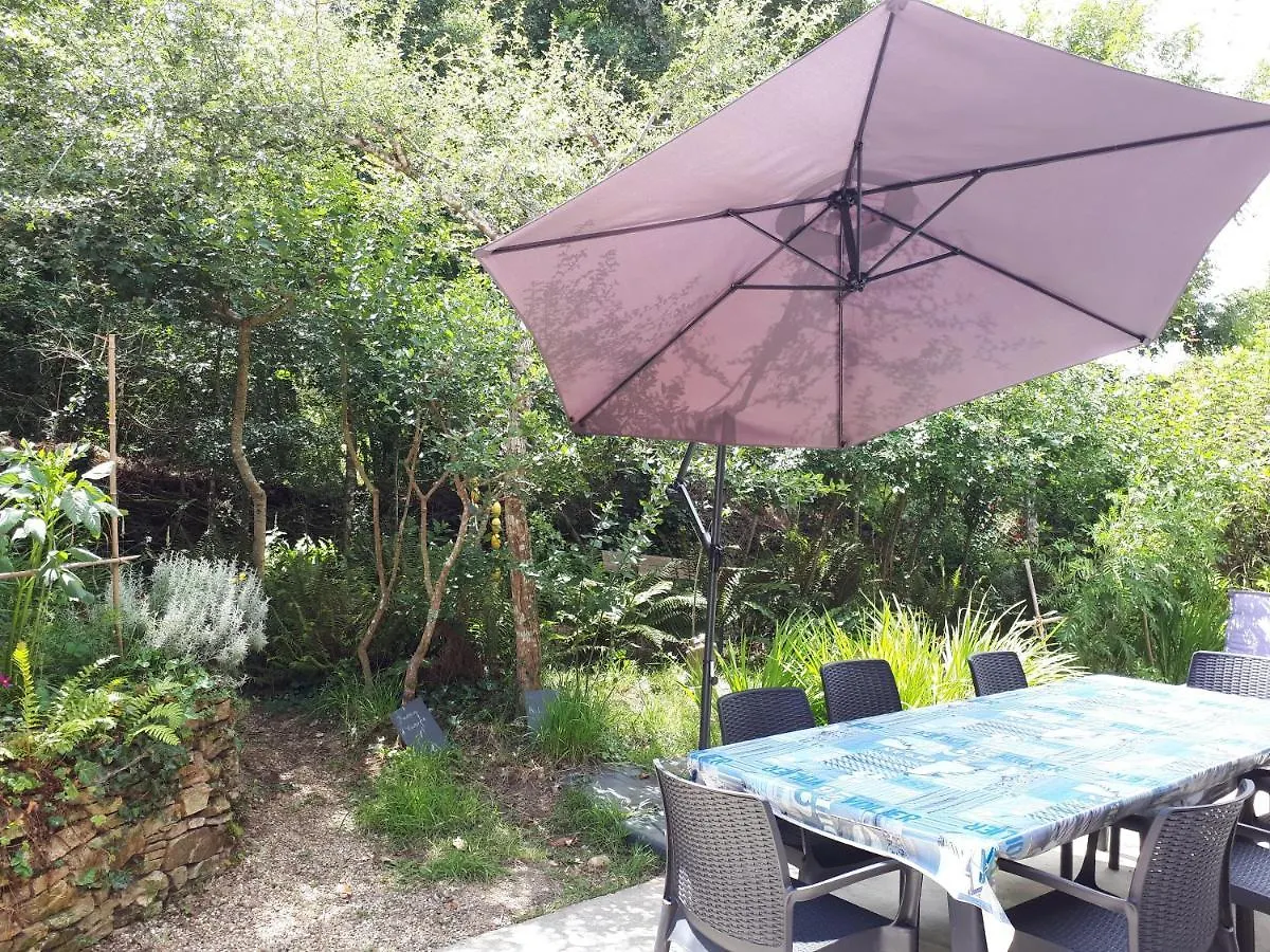 Plage700M, Maison D'Hote Tres Calme,Ecrin De Verdure, Sauna, Borne Elect, Bord Gr34 Moelan-sur-Mer 0*,  France